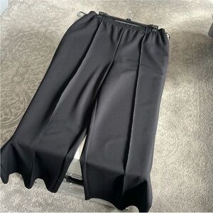 Asos womens Black Wide-Leg Pants